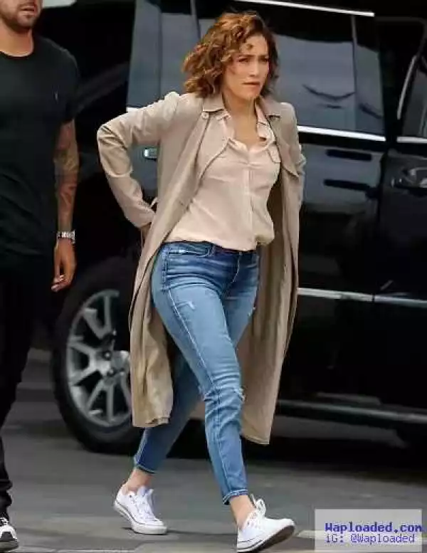 Jennifer Lopez Shows Off Her Ageless Beauty As She Steps Out In NYC